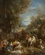 hunt lunch Francois Lemoyne